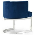 thumbnail image 2 of Meridian Furniture Gianna Navy Velvet Dining Chair, 2 of 4