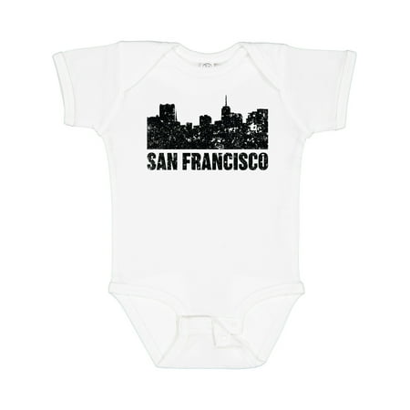 

Inktastic San Francisco Skyline with Grunge Gift Baby Boy or Baby Girl Bodysuit