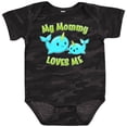 thumbnail image 3 of Inktastic My Mommy Loves Me Cute Narwhal Boys or Girls Baby Bodysuit, 3 of 5