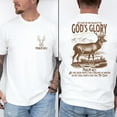 thumbnail image 2 of God's Glory Deer Psalm 42:1 T-Shirt – Majestic Christian Faith Apparel for Men. An ideal garment for Christian men who appreciate both outdoor aesthetics and a deep, expressed faith., 2 of 6