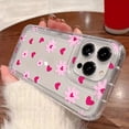 thumbnail image 2 of Funda de teléfono con estampado gráfico de corazón de amor para iPhone 14 15 16 Pro Max 11 12 13 Pro Mini X XR XS 7 8 Plus SE2, funda suave a prueba de golpes, 2 of 5