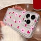 thumbnail image 2 of Funda de teléfono con estampado gráfico de corazón de amor para iPhone 14 15 16 Pro Max 11 12 13 Pro Mini X XR XS 7 8 Plus SE2, funda suave a prueba de golpes, 2 of 5