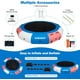 thumbnail image 2 of Inflatable Water Trampoline, 10/12/15FT Floating Lake Trampoline for Adults Portable Bounce Swim Platform for Lake, Pools with Pump and Rope Ladder, 2 of 5