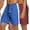 Blue/Red, variant on Coshow Men Shorts with Pockets 2 Pack Quick Dry Gym Workout Shorts Mens Athletic Shorts
