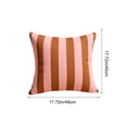 thumbnail image 3 of VQPeo Outdoor Waterproof Pillow Cover – Bright Watercolor Style with Geometric Stripes, Perfect for Sofa, Chair, and Outdoor Decor(Multicolor D), 3 of 5