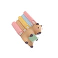 thumbnail image 4 of bedienty Small Capybara Flower Pot Cute Resin Planter Pot for Windowsill Home Kitchen Side Lying Read Book, 4 of 4