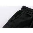 thumbnail image 4 of CONZONE Mens Baggy Cargo Shorts Casual Solid Color Elastic Waist Drawstring Cargo Shorts for Men Lightweight Relaxed Fit Summer Workout Shorts With Pockets, 4 of 9