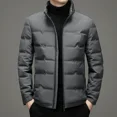 thumbnail image 5 of Chaqueta de plumón ligera para hombre, invierno 2024, nueva chaqueta gruesa de plumón de pato cálida, abrigo rojo ligero informal de lujo, ropa, 5 of 5