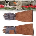 thumbnail image 4 of Miulika Gardening Gloves Rose Pruning Gloves Durable Anti Stab Garden Gloves Garden Work Gloves for Women/Men Thorny Bushes Yard Work L, 4 of 9