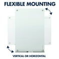 Quartet Infinity Glass DryErase Board 48 x 36 4 x 3 White Surface