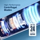 thumbnail image 4 of NEXAIR Ventilador de torre oscilante de 42 pulgadas, torre de ventilador portátil de 3 velocidades con control remoto, ventilador de piso de funcionamiento silencioso para dormitorio con temporizador, 4 of 5