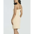 thumbnail image 6 of Real Essentials 3 Pack: Womens Spaghetti Strap Tank Ribbed Mini Dress with Built-in Bra Summer Sundress Casual Lounge Dresses, 6 of 7