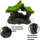 thumbnail image 3 of Casa de decoración de acuario Casa de escondite hueco de resina, Betta Fish Log Driftwood Accesorios Cueva Ornamento Tanque Pequeño escondite de peces con musgo, 3 of 6