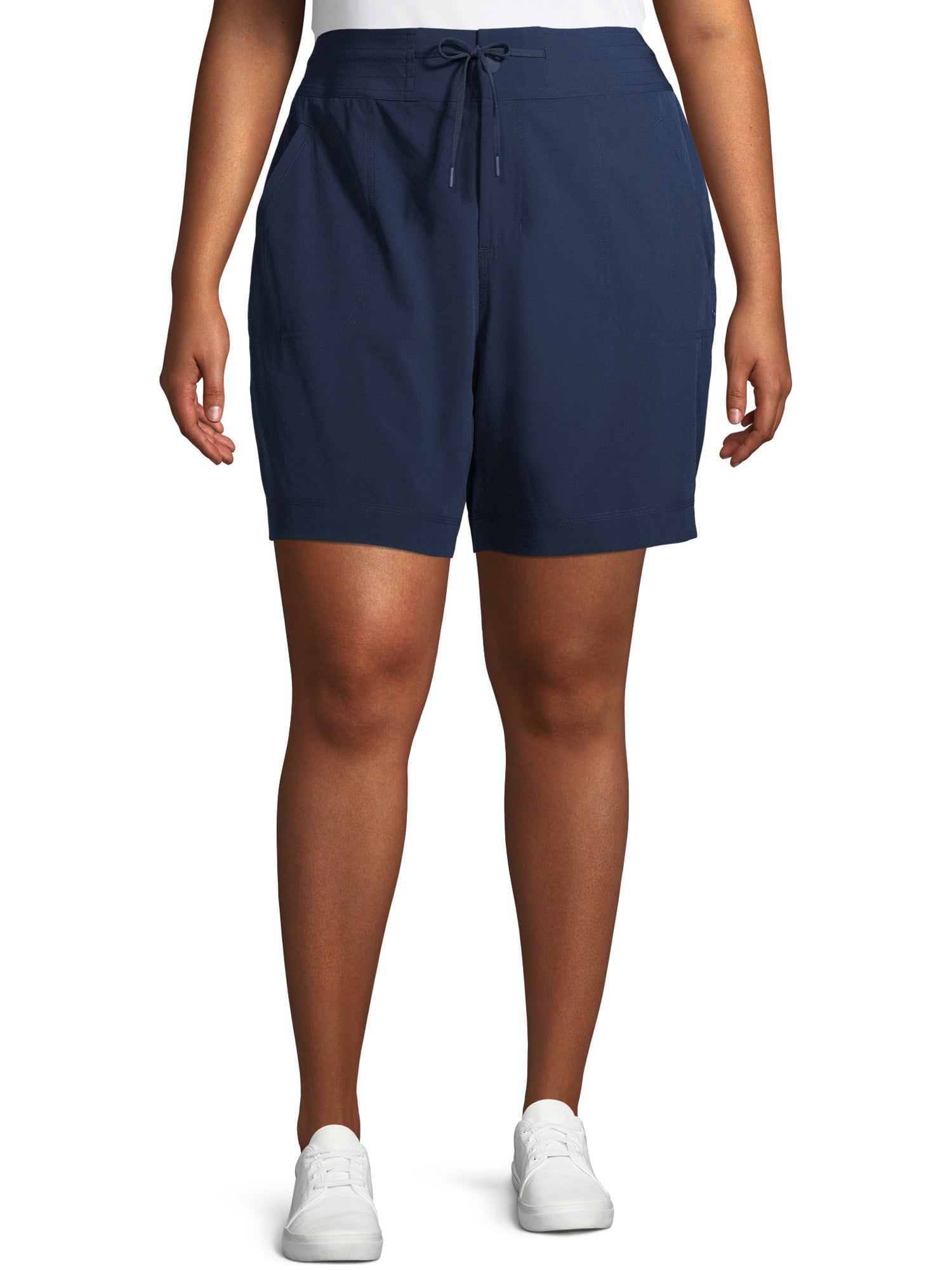 Athletic Works Women's Plus Size Active Commuter Bermuda Short