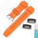 thumbnail image 3 of Correa de reloj de resina adecuada para Casio ProTrek PRG-260 270 550 PRW3500 2500 5100 Hebilla deportiva de goma impermeable para hombre, 3 of 5