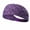 Purple, variant on Deago Workout Headbands For Women Non Silp Sweat Bands Moisture Wicking & Quick Dry (Blue)
