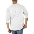 thumbnail image 4 of Hat and Beyond Men's Basic Baseball Raglan 3/4 Sleeve Athletic Crew Neck T-Shirts, 4 of 6