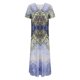 thumbnail image 3 of Vestido de Manga Corta para las Mujeres, Vestido Casual de Manga Corta con Cuello en V Hecha de Poliéster Cómodo para la Fiesta, Vestido Sexy para las Mujeres, 3 of 5