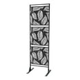 Mainstays 76"H Palm Metal Outdoor Privacy Screen