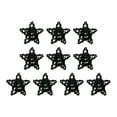 thumbnail image 3 of 10 Uds Colgantes de Estrella de Navidad BLESIY Colgante Estrella Negro, 3 of 8