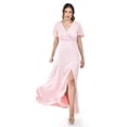 thumbnail image 5 of Vestido largo con abertura Roman Fashion /Juvenil, 2010 (Palo de rosa) rosa CH, 5 of 5