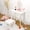 White, variant on Faitaliicy Kids Princess Vanity Set With Touch Lights & Mirror Storage Drawer Matching Stool And Wood Makeup Playset Girls 2-Piece Wooden Play Vanity Set Makeup Table Set For Bedroom