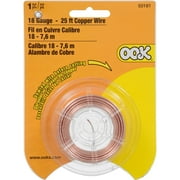 Ook Picture Hanging Wire, Copper Wire, 18 Gauge, 25 ft.