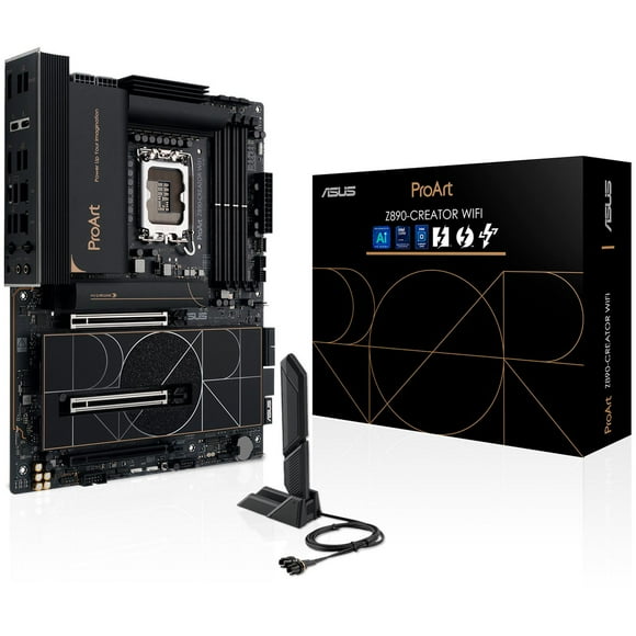 Tarjeta Madre ASUS PROARTZ890-CREATOR WIFI 7 DDR5 USB-C ATX negro
