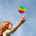 thumbnail image 4 of Bola De Agujero Juguete de pelota Bam de alto rebote, pelota con orificio colorida para niños, juguetes de playa al aire libre divertidos y suaves, 4 of 5
