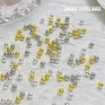 thumbnail image 6 of Milue Mini Caviar Nail Bead 3D Nail Charms Nail Art Ball Bead Nail Art Steel Beads, 6 of 21