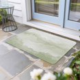 thumbnail image 2 of Sage Green Ombre Mountain Doormat Outdoor Entrance 20"x31.5", Nature Abstract Art Marble Absorb Moisture Dirt Door Mats, Non-Slip Rubber Backing Floor Mats Indoor, Low-Profile Front Door Rugs, 2 of 9