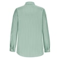 thumbnail image 5 of Ixbnca Striped Button down Shirts for Women Long Sleeve Collared Business Office Work Dressy Blouses, 5 of 6
