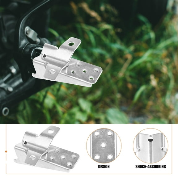 LEXSOMEO 2pcs Motorcycle Folding Rearset Rear Footrest Footpeg Pedal Peg Bike Cycling Parts