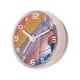 thumbnail image 5 of Reloj de pared redondo silencioso para baño, resistente al agua, con ventosa, fácil de instalar. Blanco, 5 of 9