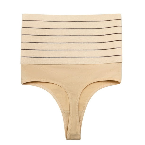 Ropa interior para mujer modelador de cuerpo entrenador de cintura Control Ehuebsd de vientre Tanga de cintura alta adelgazante elevador de glúteos Sexy nuevo