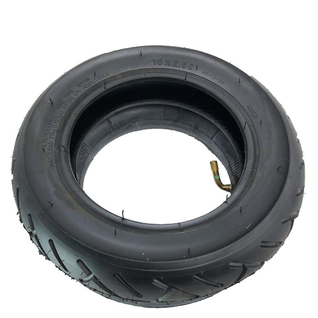 Inner Tube Set 10 Inch Thick Butyl Rubber Electric Scooter 10x2.50 Tire 