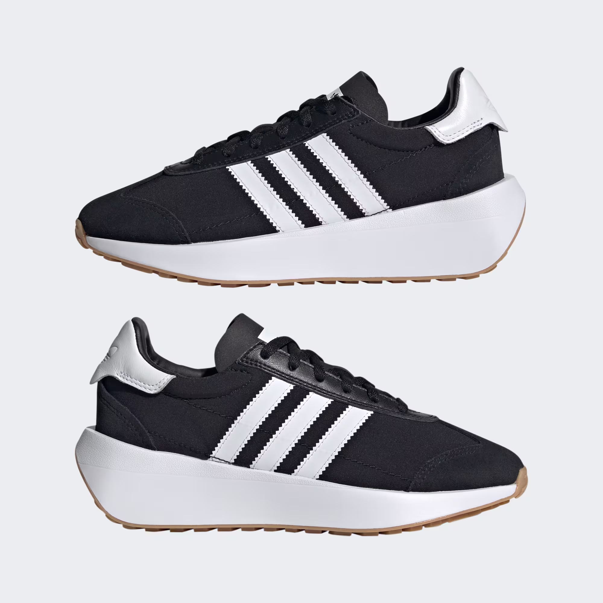 thumbnail image 5 of Tenis Adidas Country XLG Niños Negro de Cuero Escolar Resistente, 5 of 5