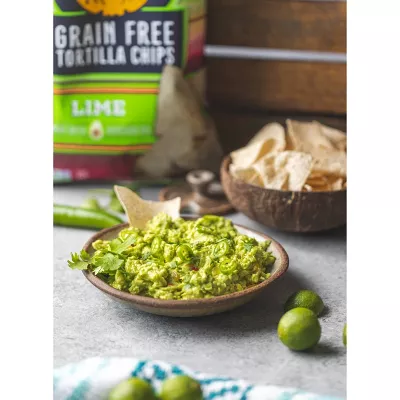 Siete Lime Tortilla Chips 5oz (Pack of 2)