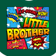 thumbnail image 4 of Inktastic Little Brother Comic Book Boys Baby Bib, 4 of 4