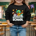 Back To School Season Girls Sweatshirt Winter Long Sleeve Warm