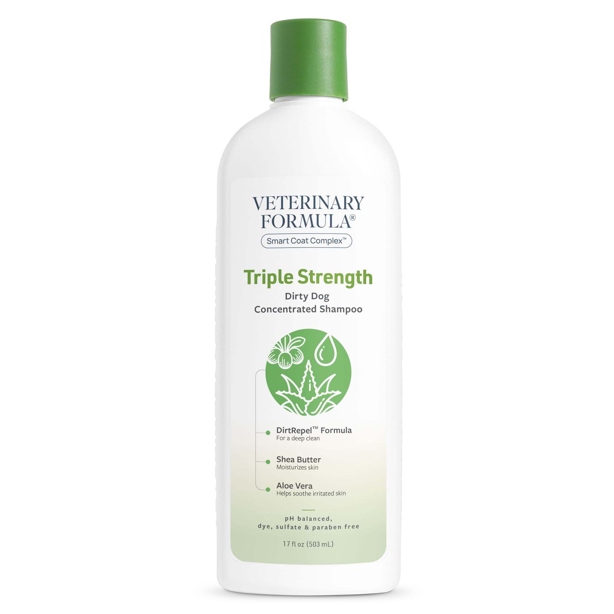 Veterinary Formula Concentrated Dirty Dog Shampoo for Dogs and Cats, 17 fl oz
