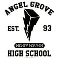 thumbnail image 2 of Boy's Power Rangers Angel Grove Rangers  Graphic Tee White Medium, 2 of 4