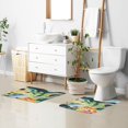 thumbnail image 6 of Yayeee Bath Rug for Bathroom Floor Non Slip Contour Fluffy Soft Absorbent Mat, 20"x24", Art Field, 6 of 7