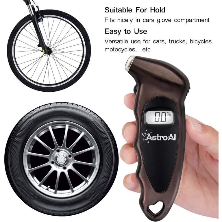 AstroAI Digital Tire Pressure Gauge, Backlit LCD, 150 PSI photo 6