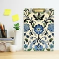 thumbnail image 2 of FORMRS Acrylic Clipboard with Low Profile Clip Standard A4 Letter Size, 12.5" x 9", Blue Floral, 2 of 8