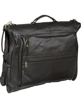Garment Bags Product Image Amerileather Leather Three Suit Garment Bag