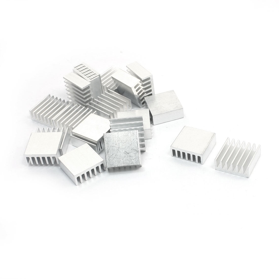 A Adhesive Aluminum Heat Sink Cooler Kit Cooling Fin for Raspberry Pi 2 B B