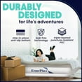EnerPlex Air Mattress with Builtin Pump Double Height Inflatable