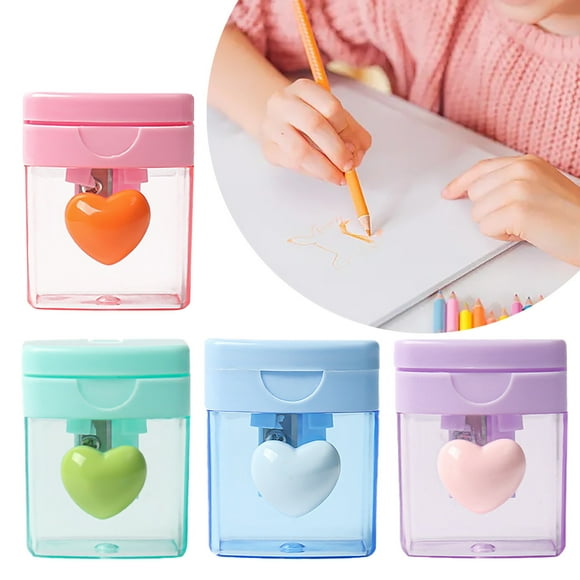 &Craft&Stationery Taille-Crayon pour Usage Scolaire - Accessoire de Bureau Portable Durable et Léger avec Affûtage Fluide Efficace pour Bureau