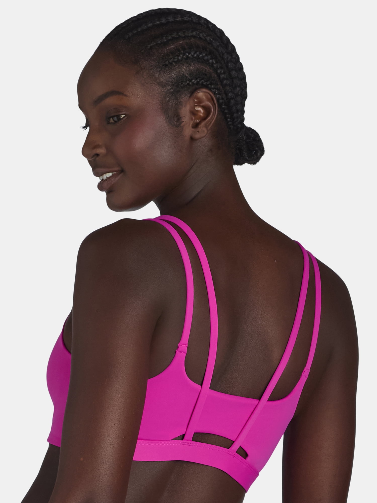 Avia Women's Medium Support Strappy Sports Bra, Sizes S-3X